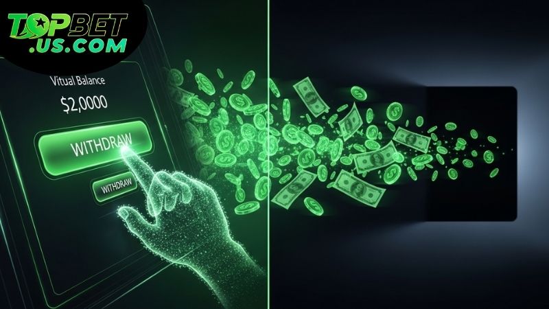 Ưu điểm nổi bật khi rút tiền Topbet