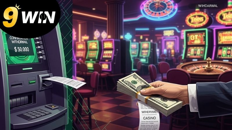 Hướng dẫn rút về tài khoản ngân hàng 9WIN